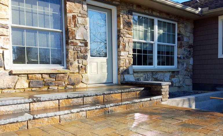 Patio and Entry Steps