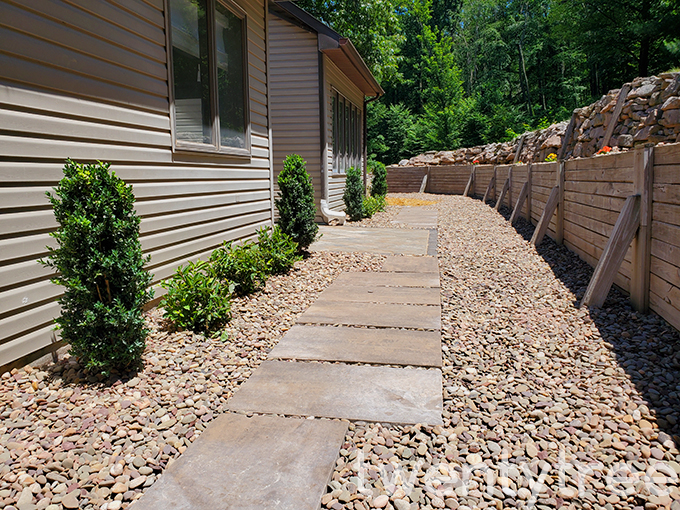 Mountainside Patio and Landscape